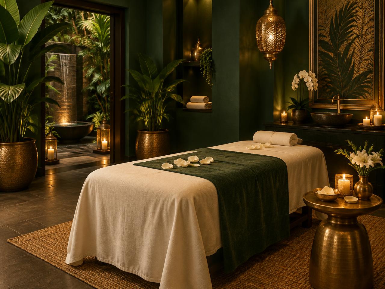 Signature Saloon & Spa couple spa ambience