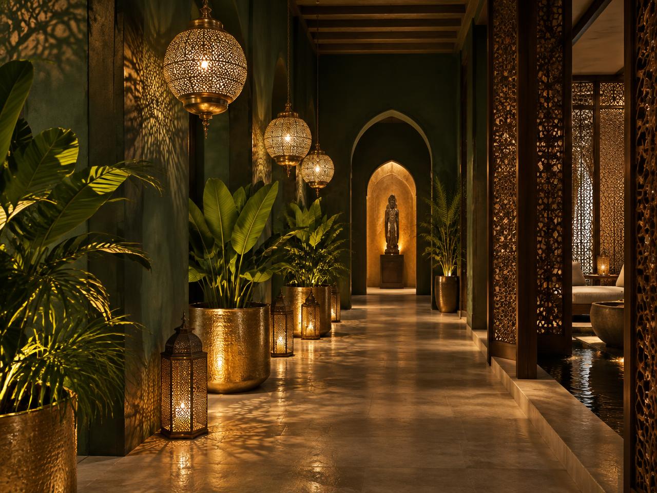 Signature Saloon & Spa couple spa ambience